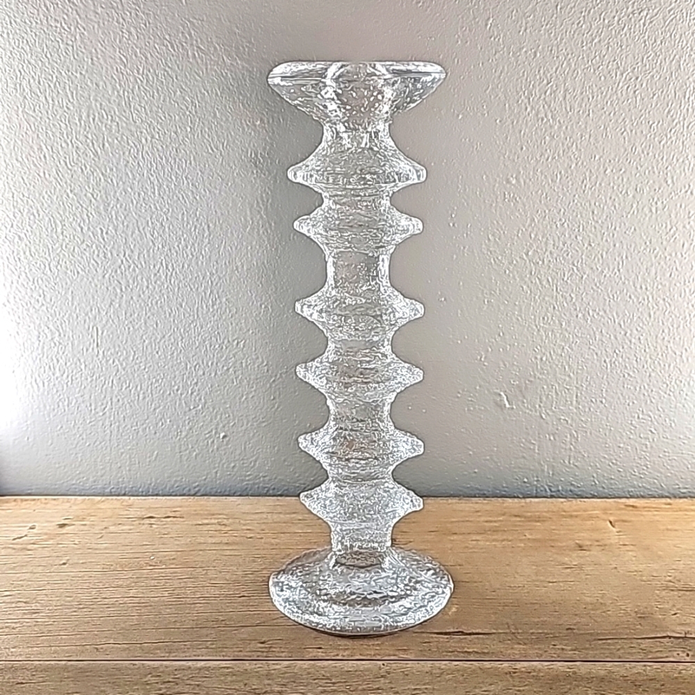 Iittala Festivo Timo Sarpaneva Vintage Candle Stick Holder